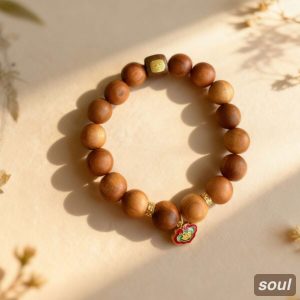 230沉香五条经木珠祥云如意吊坠-600x600-1-1.jpg 【soul】D203 Sunrise Wood Bracelet