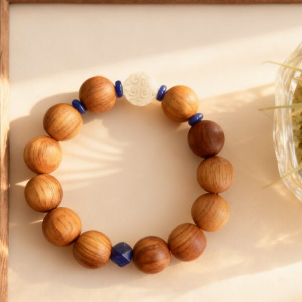 240白水晶无相回纹珠青金石-男款-600x600-1-1.jpg 【soul】D207 Subtle Charm Bracelet