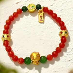 780红蛇_WH_1000x1000px-600x600-1.jpg D90 Bead Bracelet: Flash of Insight, Wisdom & Wealth