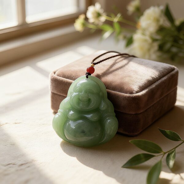 H151 Laughing Buddha Pendant