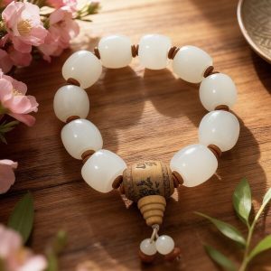 D154白玉福字手串-600x600-1.jpg 【soul】D154 White Fortune Bracelet
