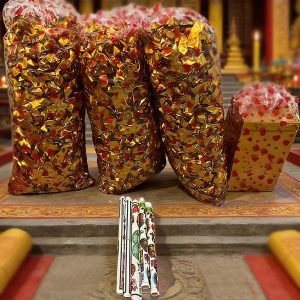 H135 3K Gold Ingots – Mythical Series (Traditional Paper Craft)