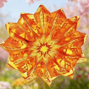 H69	Golden Lotus (Traditional Paper Craft)