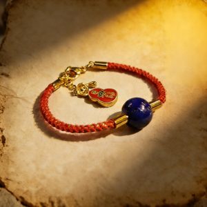 H7 Lapis Lazuli Red Bracelet