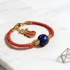 H7 Lapis Lazuli Red Bracelet