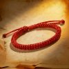 H8 Red Woven Bracelet