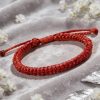 H8 Red Woven Bracelet