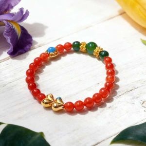 H198 Three Wishes Bead Bracelet