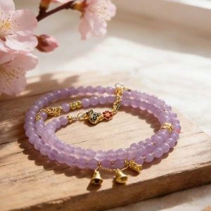 H146 Nine purple fire bracelet