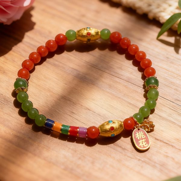 H170 Bracelet: Five-Tone Peach Fragrance