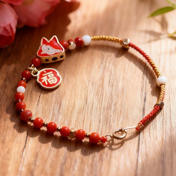 H185 Peach Blossom Fox