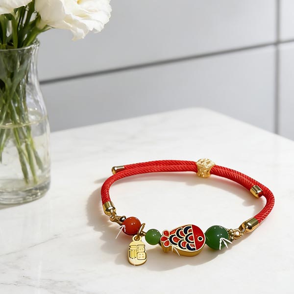 金玉良缘_WH_1000x1000px-600x600 H33 Bead Bracelet: Blissful Union