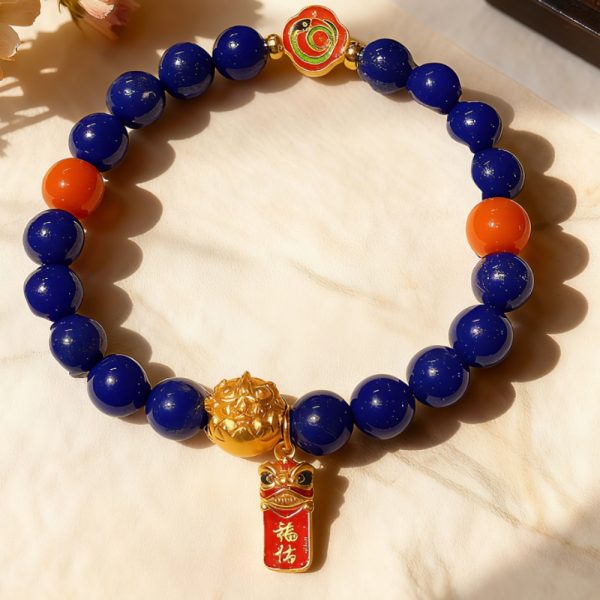 金蛇福佑上上签_WH_1000x1000px.jpg H140 Bracelet: Golden Snake Blessing & Supreme Fortune
