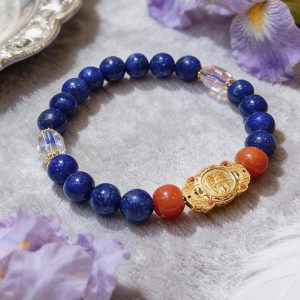 青金扎基拉姆招财串-600x600 H205 Play of Light Bead Bracelet