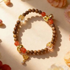H195 Fragrant Horse – Blossom Whisper Bracelet